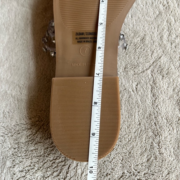 Steve Madden Zildam Rhinestone Studded Sandals - Picture 7 of 8